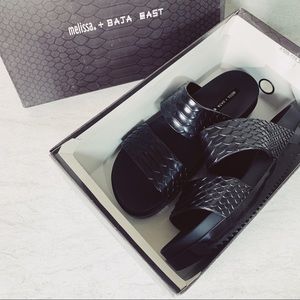 MELISSA COSMIC PYTHON + BAJA EAST Sandals 9